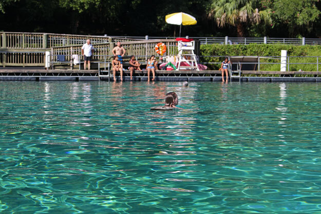 Swimming area, Rainbow Springs State Park