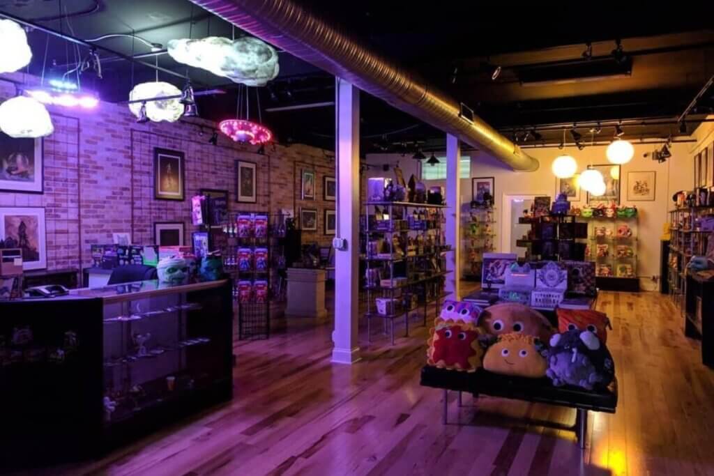 interior of shop
